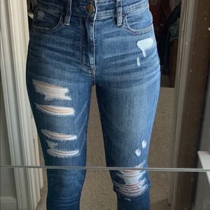 American eagle ripped jeans